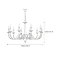 Load image into Gallery viewer, Winchester Brass Chandelier