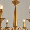 Bild in Galerie-Betrachter laden, Winchester Brass Chandelier
