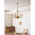 Bild in die Galerieansicht laden, Winchester Brass Chandelier
