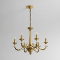 Bild in die Galerieansicht laden, Winchester Brass Chandelier