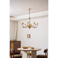 Load image into Gallery viewer, Winchester Brass Chandelier