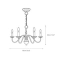 Load image into Gallery viewer, Windsor Brass Chandelier