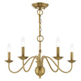 Load image into Gallery viewer, Windsor Brass Chandelier