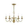 Load image into Gallery viewer, Windsor Brass Chandelier
