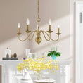 Load image into Gallery viewer, Windsor Brass Chandelier