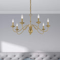 Load image into Gallery viewer, Windsor Brass Chandelier