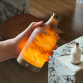 Load image into Gallery viewer, Wine Bottle Alabaster Table Lamp (Built-in Battery)