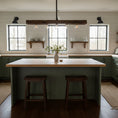Load image into Gallery viewer, Wood-beam Island Chandelier