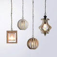 Load image into Gallery viewer, Wooden Globe Pendant Lamp