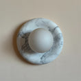 Load image into Gallery viewer, Orli White Marble Sconce