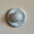 Load image into Gallery viewer, Orli White Marble Sconce