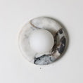 Load image into Gallery viewer, Orli White Marble Sconce
