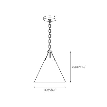 Xavier Pendant Lamp – detail 3 — Dimension drawings 1