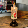 Bild in Galerie-Betrachter laden, Xmas Candles Table Lamp (built-in battery)