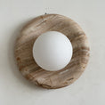 Load image into Gallery viewer, Orli Beige Marble Sconce