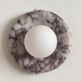 Load image into Gallery viewer, Orli Bvlgari Purple Marble Sconce