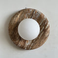 Load image into Gallery viewer, Orli Beige Marble Sconce