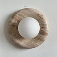 Load image into Gallery viewer, Orli Beige Marble Sconce
