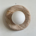 Load image into Gallery viewer, Orli Beige Marble Sconce