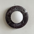 Load image into Gallery viewer, Orli Deep Purple Red Marble Sconce
