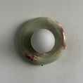 Load image into Gallery viewer, Orli Cyan Jade Sconce