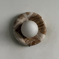 Load image into Gallery viewer, Orli Beige Marble Sconce