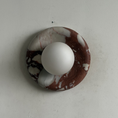 Load image into Gallery viewer, Orli Red Marble Sconce
