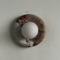 Load image into Gallery viewer, Orli Red Marble Sconce
