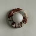 Load image into Gallery viewer, Orli Red Marble Sconce
