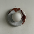Load image into Gallery viewer, Orli Red Marble Sconce