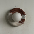 Load image into Gallery viewer, Orli Red Marble Sconce