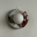 Load image into Gallery viewer, Orli Red Marble Sconce