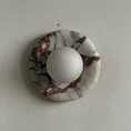 Load image into Gallery viewer, Orli Red Marble Sconce