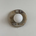 Load image into Gallery viewer, Orli Beige Marble Sconce