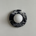 Load image into Gallery viewer, Orli Black Marble Sconce
