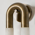 Load image into Gallery viewer, Zeme Alabaster Wall Sconce