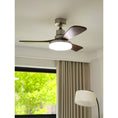 Charger l'image dans la visionneuse de la galerie, Zephyr Wooden Fan Ceiling Light