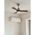 Charger l'image dans la visionneuse de la galerie, Zephyr Wooden Fan Ceiling Light