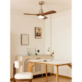 Charger l'image dans la visionneuse de la galerie, Zephyr Wooden Fan Ceiling Light