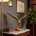 Charger l'image dans la visionneuse de la galerie, Brass Eagle Sculpture