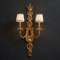 Load image into Gallery viewer, Dominique Brass Wall Lamp