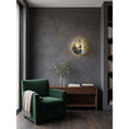 Bild in die Galerieansicht laden, Green Calacatta Marble Wandleuchte