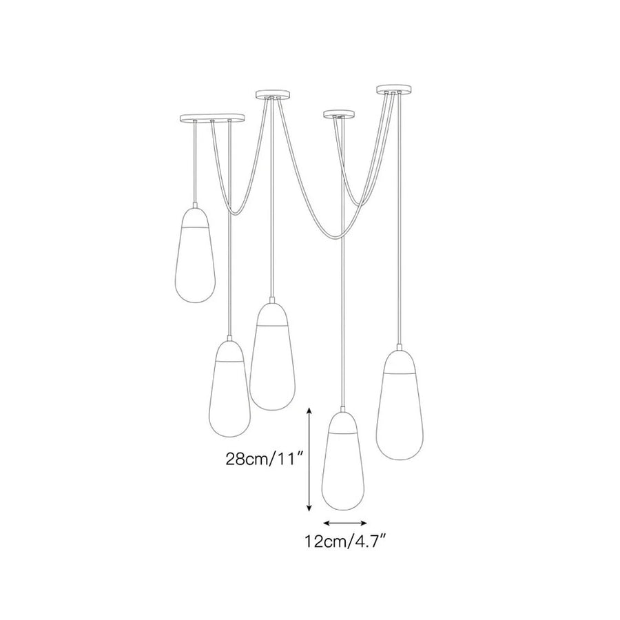 Lariat Pendelleuchte — Dimension drawings 5