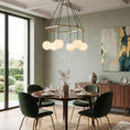 Load image into Gallery viewer, Miira Alabaster Chandelier
