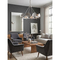 Bild in Galerie-Betrachter laden, Gold Foil Ginkgo Leaf Chandelier