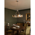 Bild in Galerie-Betrachter laden, Gold Foil Ginkgo Leaf Chandelier