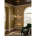 Bild in Galerie-Betrachter laden, Gold Foil Ginkgo Leaf Chandelier