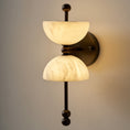 Bild in Galerie-Betrachter laden, Lyra Alabaster Wall Lamp