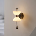 Bild in Galerie-Betrachter laden, Lyra Alabaster Wall Lamp