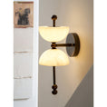 Bild in Galerie-Betrachter laden, Lyra Alabaster Wall Lamp